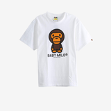 White t-shirt, front view