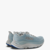 Blue shoes, side view