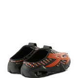 Black sneakers, back view