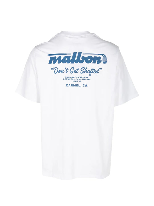 White t-shirt, back view