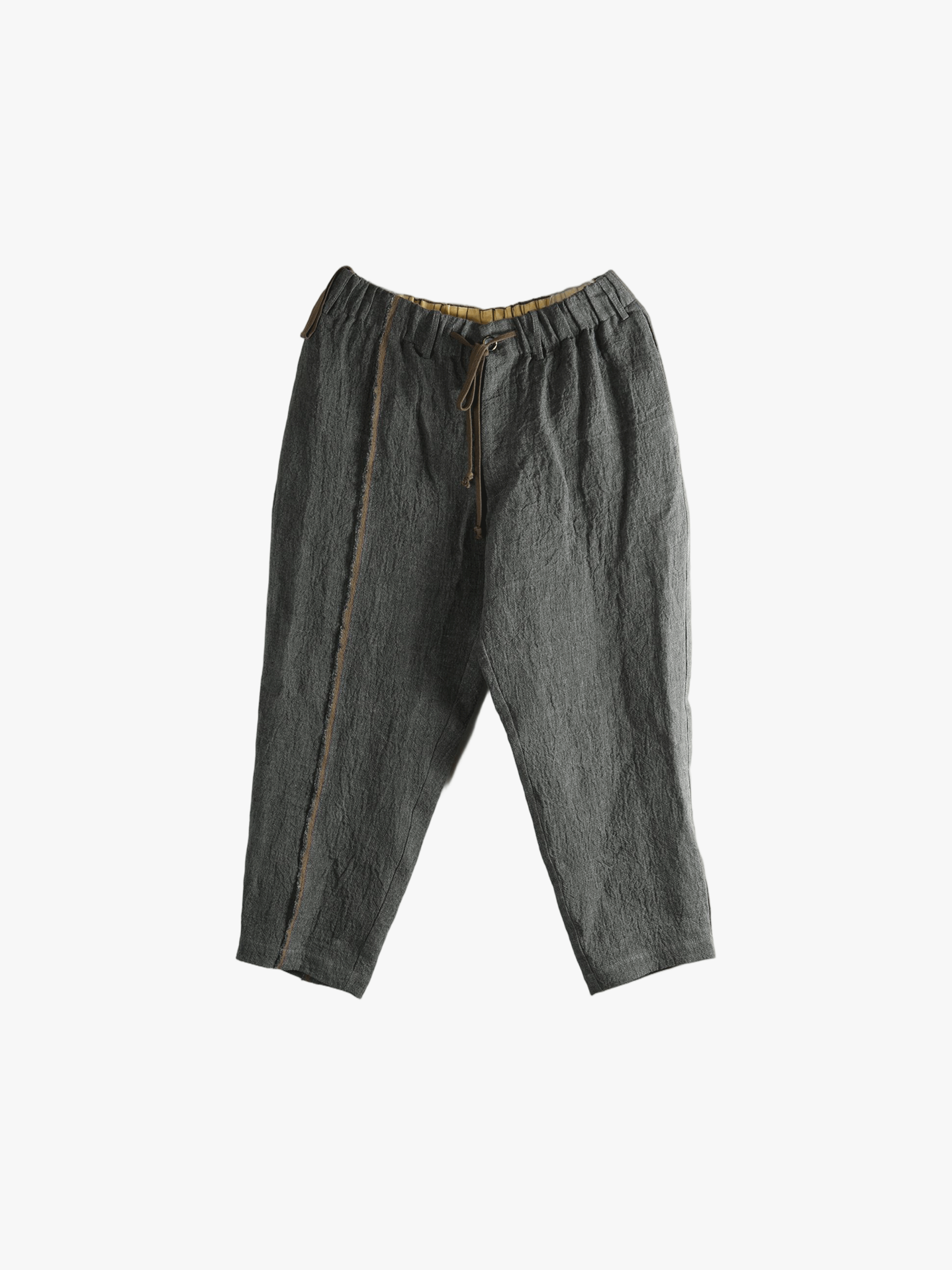 Grey pants, front view