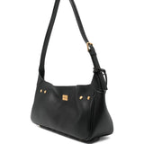 Black bags, back view