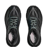 Black sneakers, top view