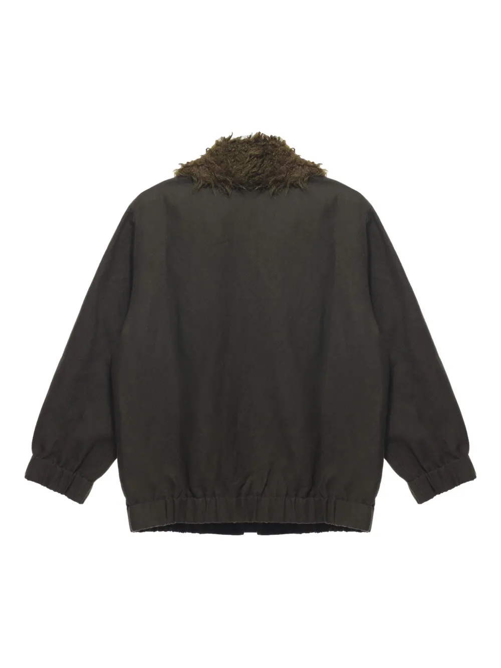 Brown jacket, front view