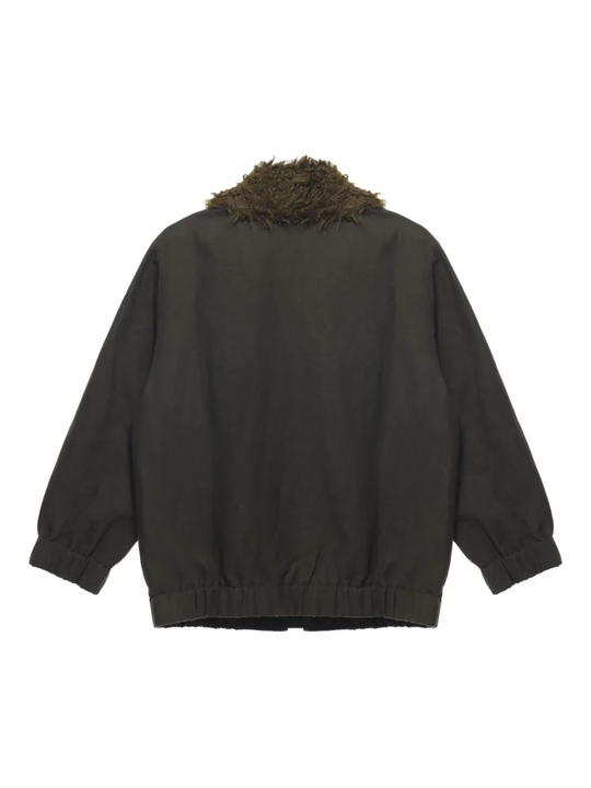 Brown jacket, front view