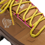 Brown shoe,side view