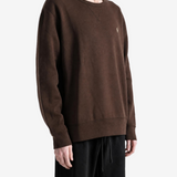 Brown hoodie, full body view