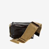 Burgundy bag, front view