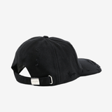 Black hat, back view