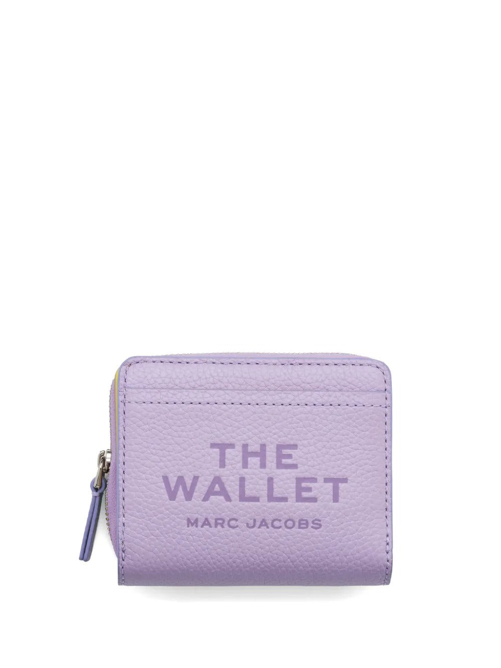 Purple wallet, front view