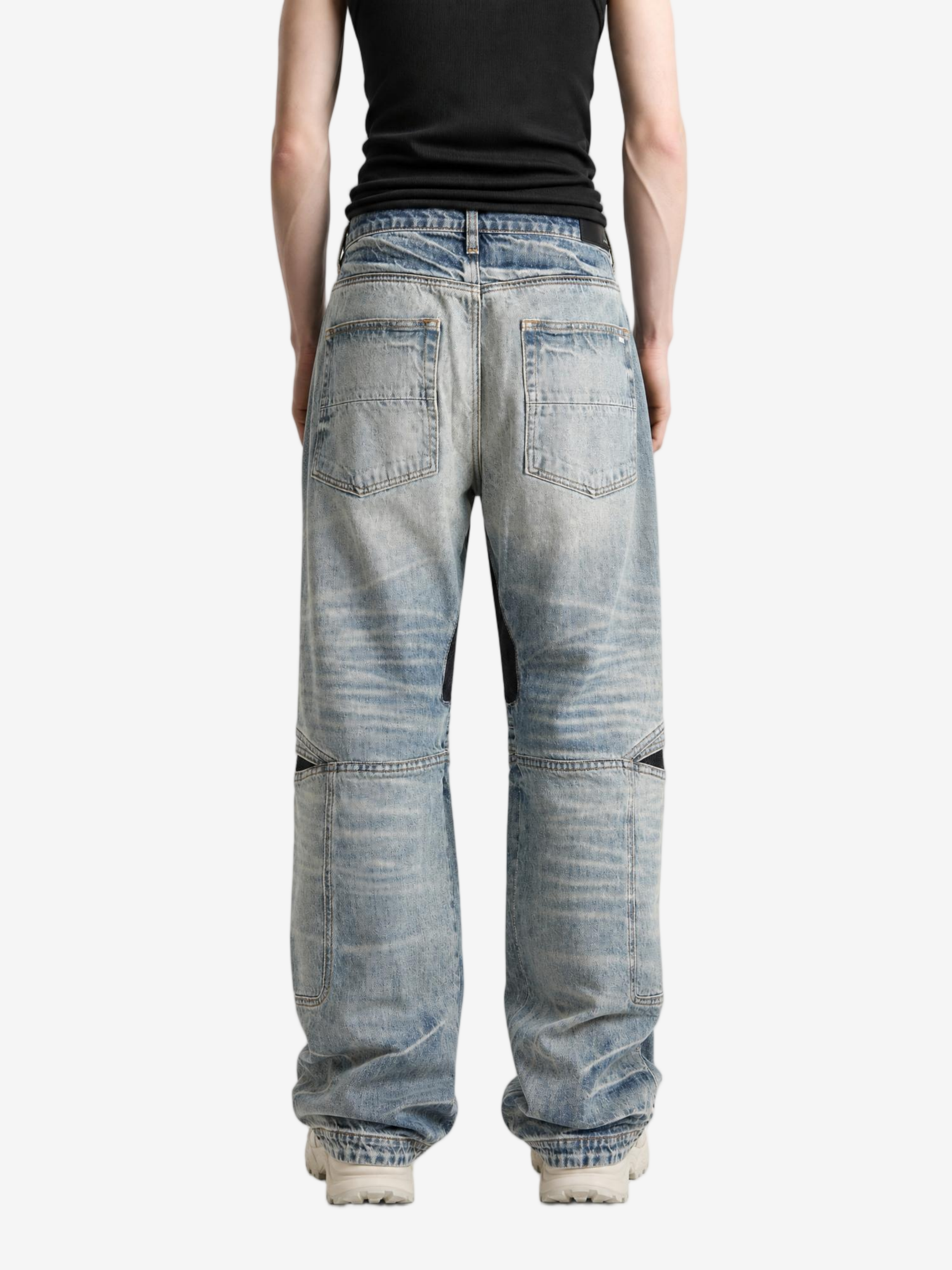 Blue jeans, full body view