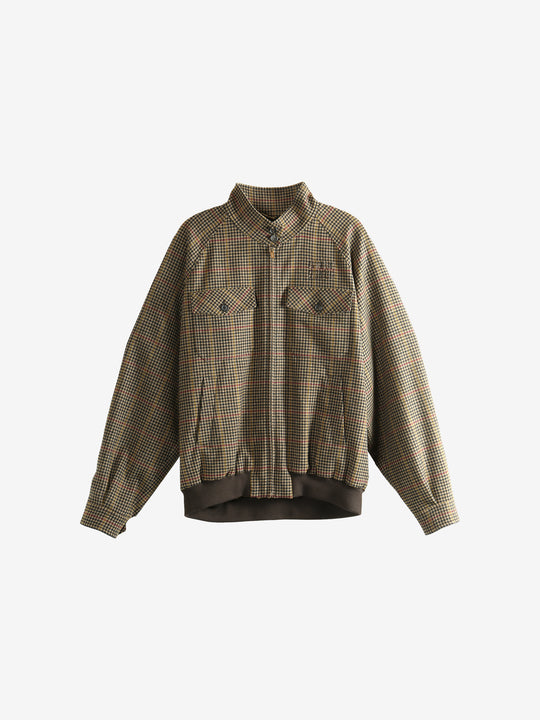 Brown jacket, front view