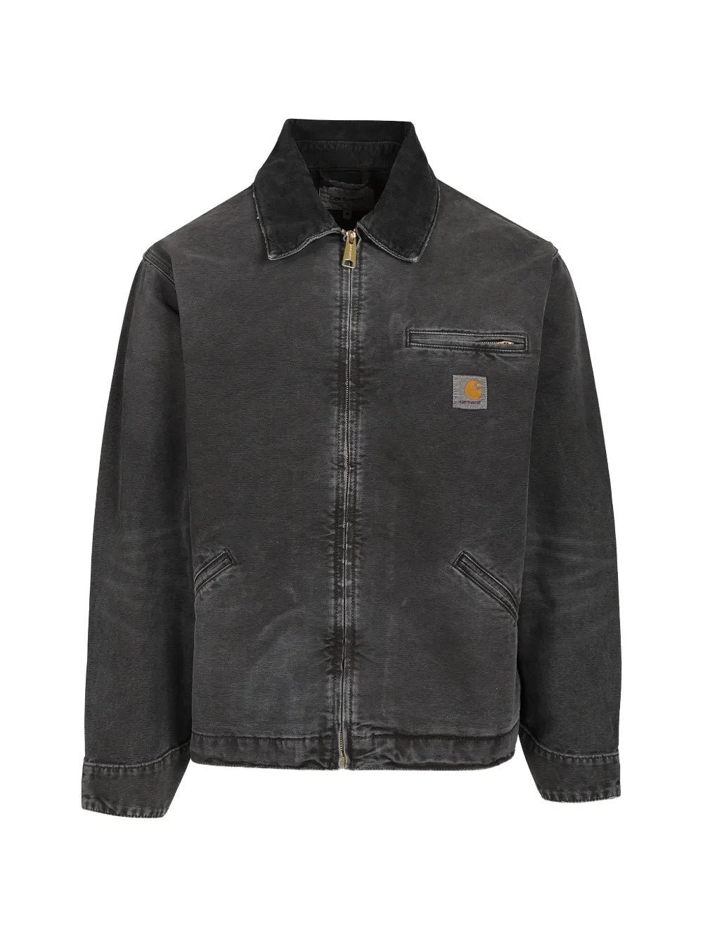 Black jacket, front view