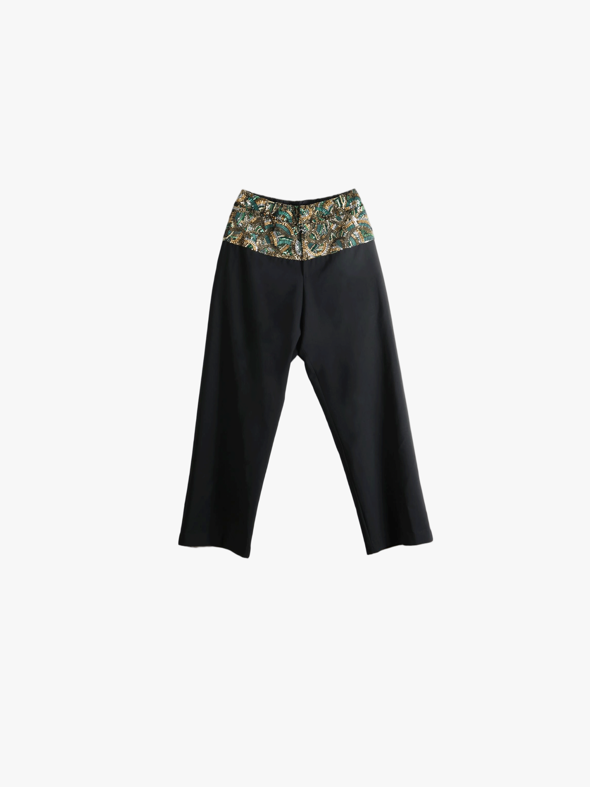 Black pants, front view
