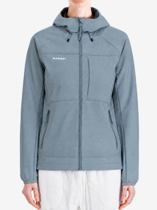 Grey jacket, full body view