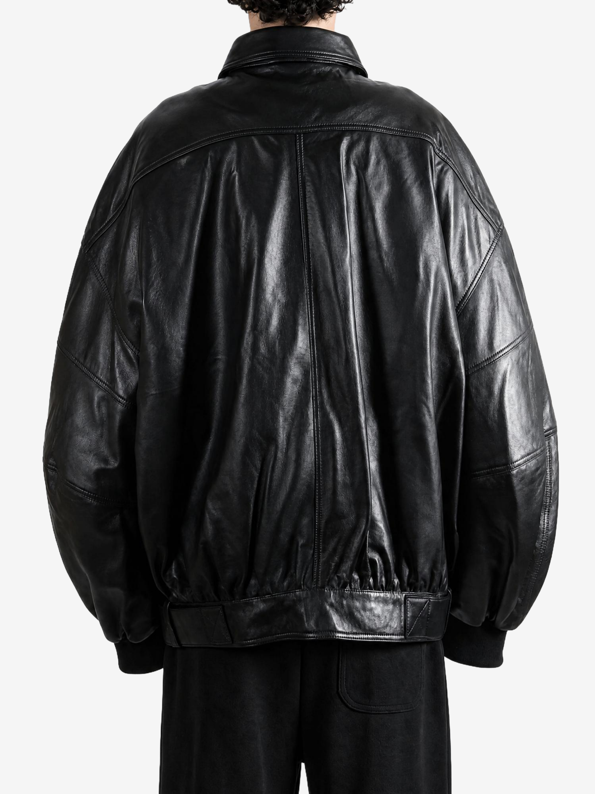Black hoodie, front view