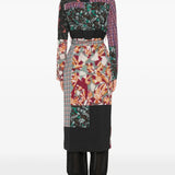 DRIES VAN NOTEN - Women Patchwork Composition Print Coat