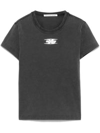 T BY ALEXANDER WANG - Women Shrunken Tee With Blade Logo