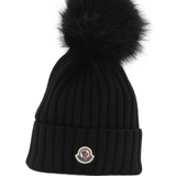 black hat, front view