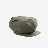 Grey hat, side view