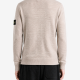Tan hoodie, full body view