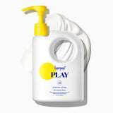 White lotion, front view