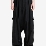 Black pants, full body view