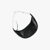 Black bag, back view