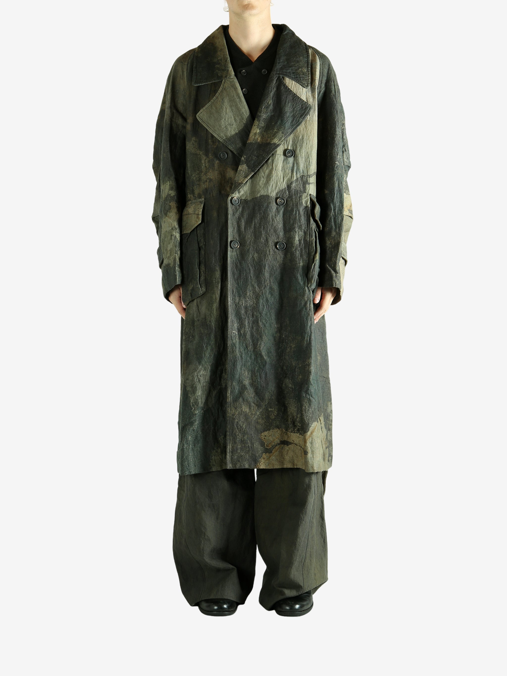 ZIGGY CHEN 22SS オーバーサイズドコート 46 ZIGGY CHEN - Men Digital Print Trench Coat – Atelier New York