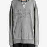 Grey hoodie, front view