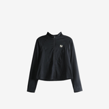 Black jacket, front view