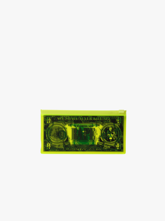 Yellow accessories, front view