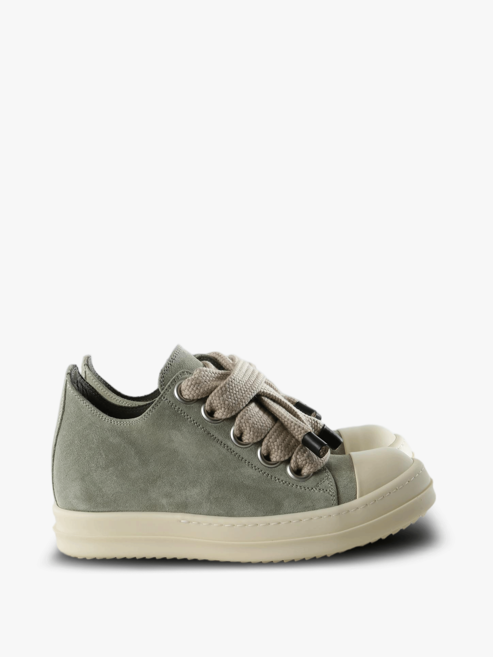 Grey shoes, side view