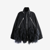 Black jacket, front view