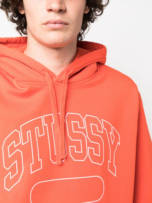 STUSSY - Men Short-Sleeve Boxy Cropped Hoodie