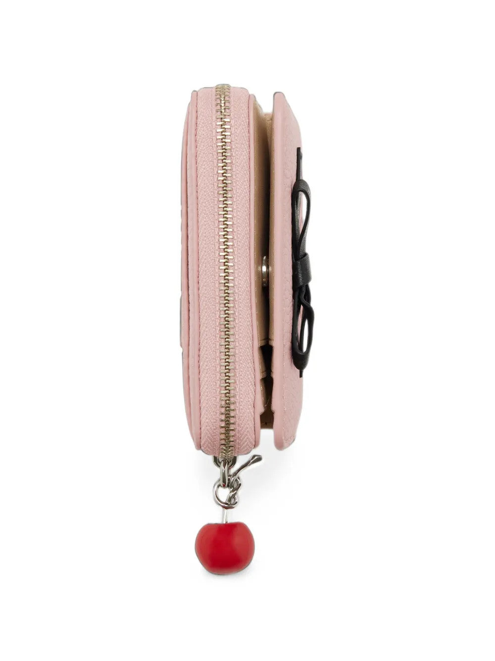 Pink accessories, side view