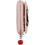 Pink accessories, side view