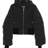 Black jacket, front view