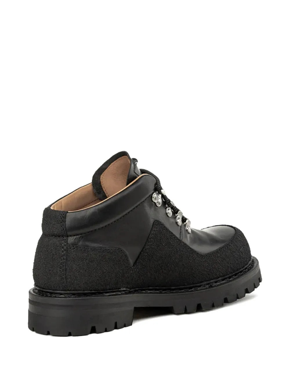 Black boots, side view