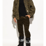 Black boot, full body view