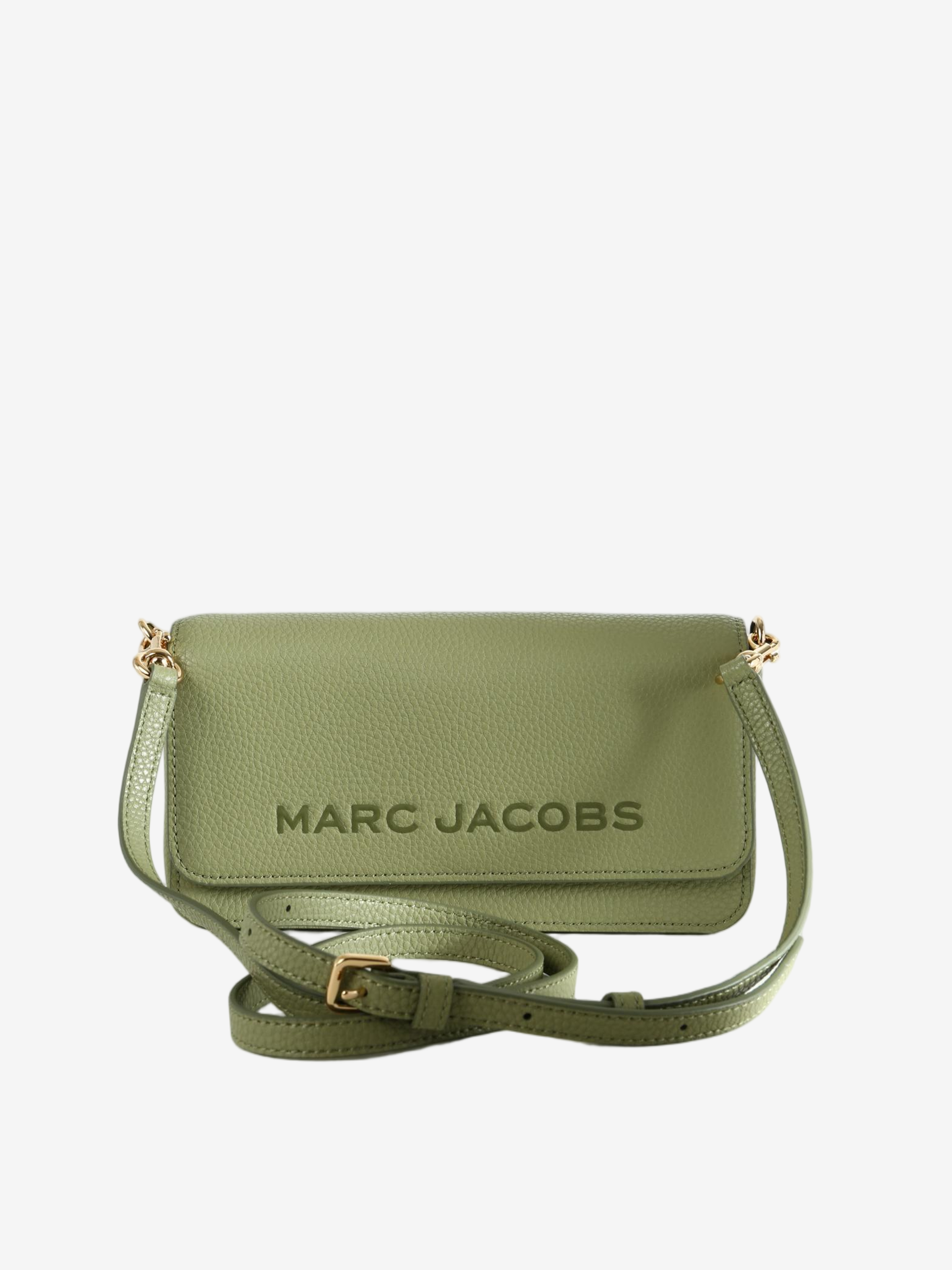 Green bag, front view
