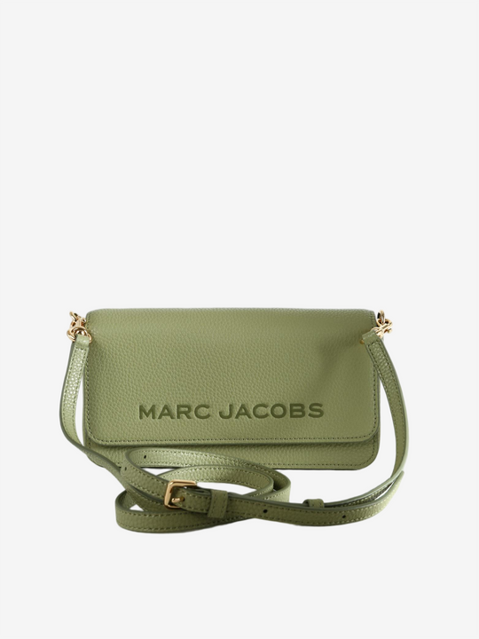 Green bag, front view