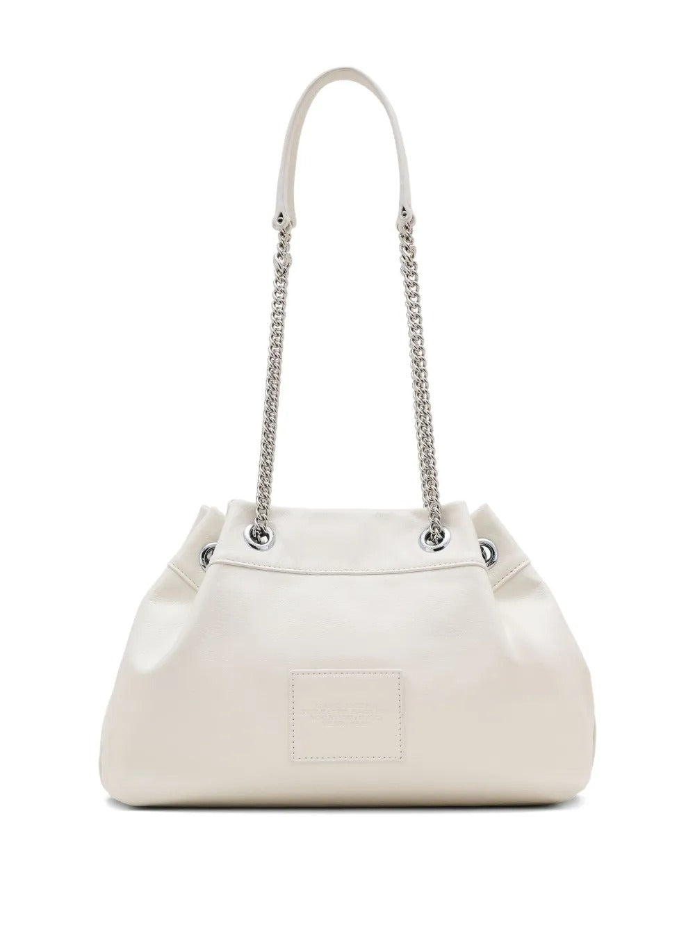White bag, back view