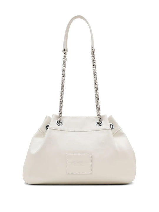White bag, back view