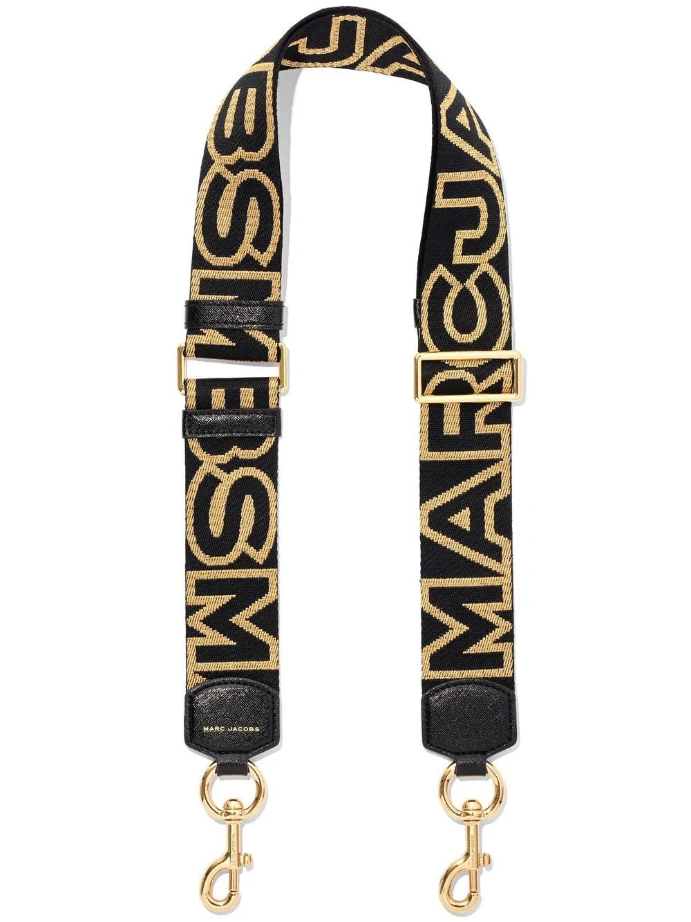 Black accessories, front view