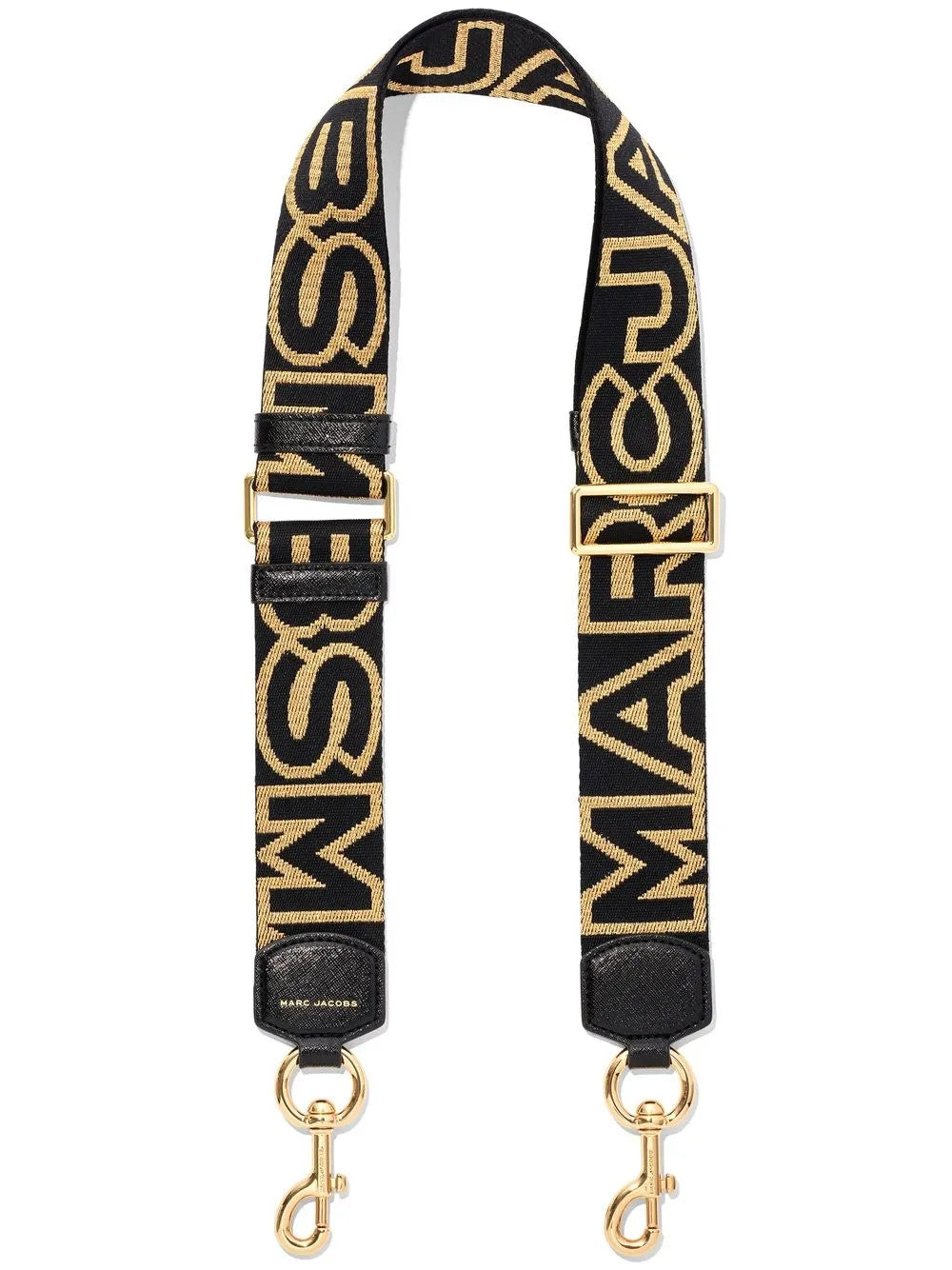 Black accessories, front view