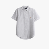 Blue shirt, front view