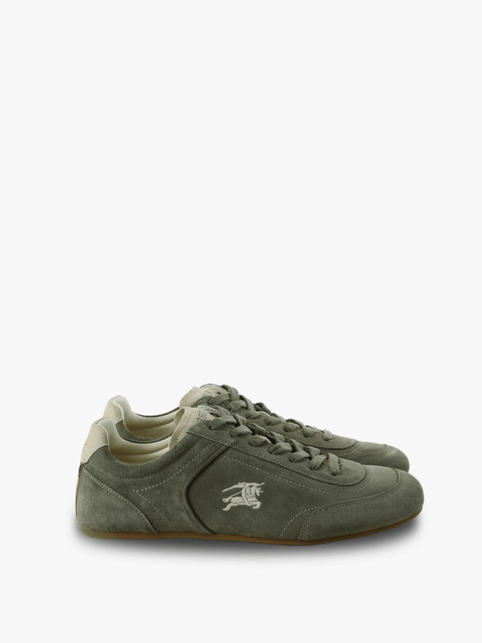 Green shoes , front view