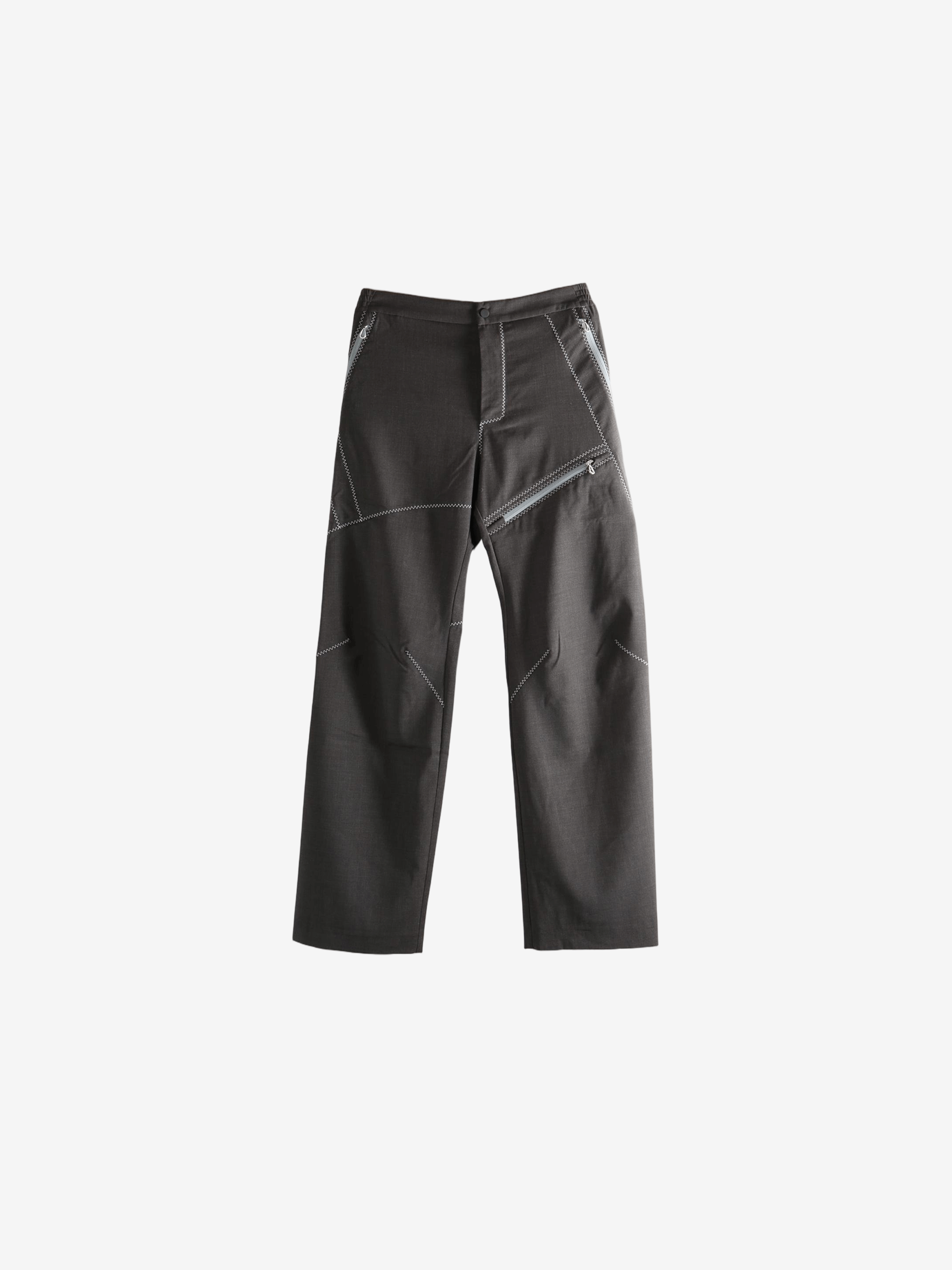 Brown pants, front view