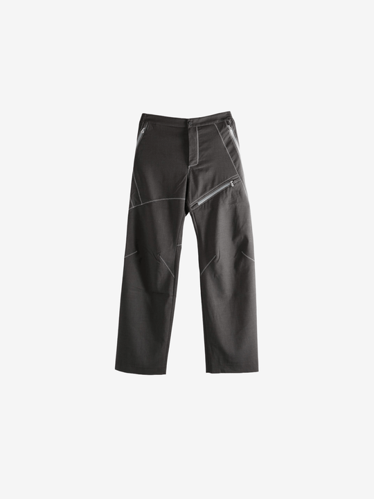 Brown pants, front view